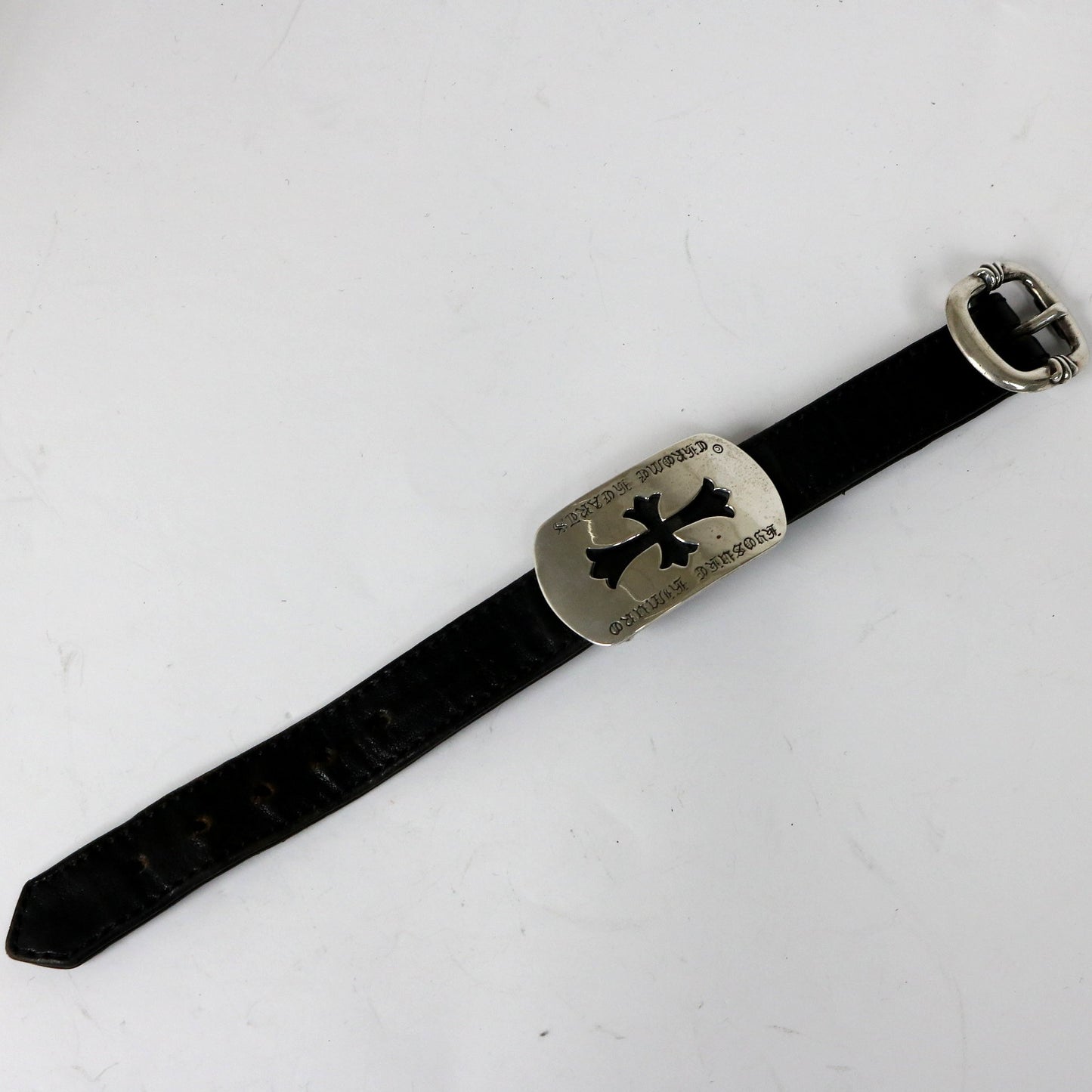 CHROME HEARTS Kyosuke Himuro Dog Tag Leather Size ONE SIZE