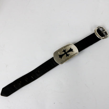 CHROME HEARTS Kyosuke Himuro Dog Tag Leather Size ONE SIZE