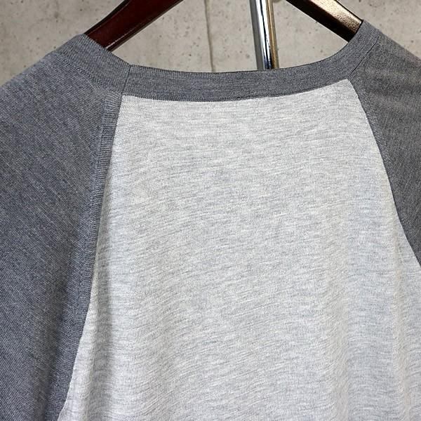 CHROME HEARTS Y NOT Cross Patch Long Sleeve Tee Gray Size L