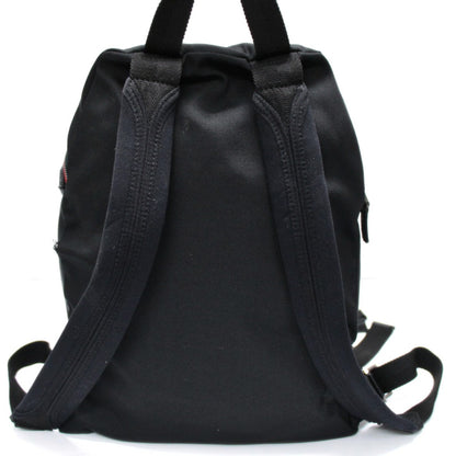 Gucci Sherry Line Canvas Backpack Black Size ONE SIZE