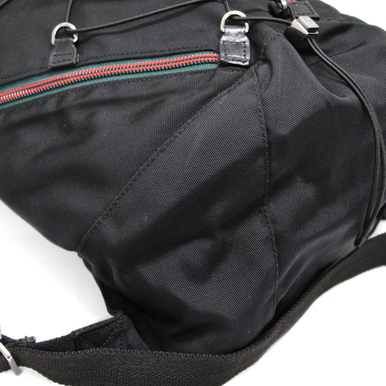 Gucci Sherry Line Canvas Backpack Black Size ONE SIZE