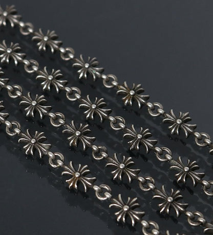 CHROME HEARTS Tiny Fat Cross ECH+ Rosary Choke Size ONE SIZE