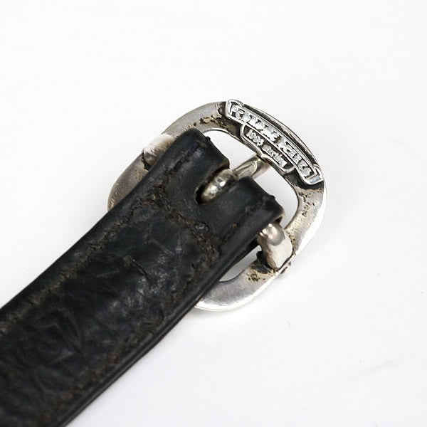 CHROME HEARTS Dog Tag Crossball Leather Size ONE SIZE