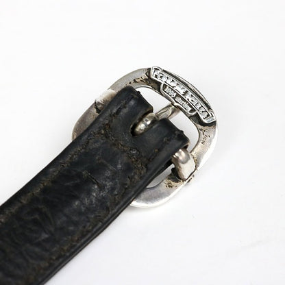 CHROME HEARTS Dog Tag Crossball Leather Size ONE SIZE