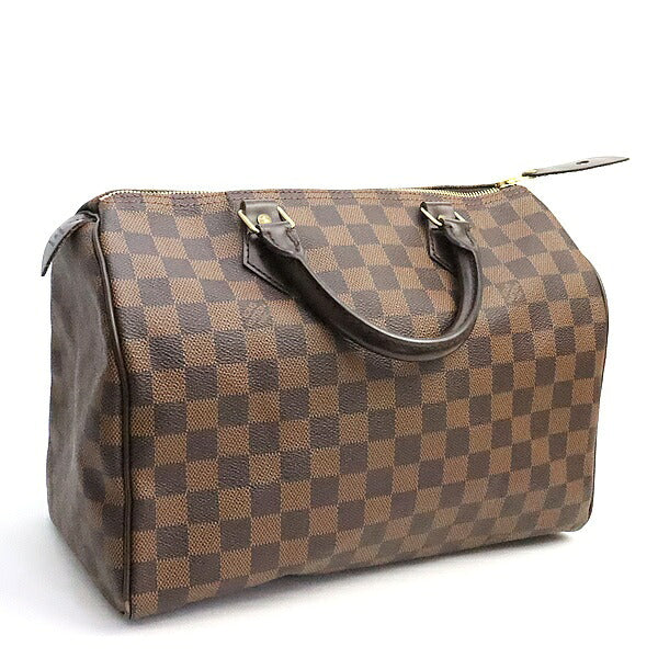 Louis Vuitton Damier Speedy 30 Bag Brown Size ONE SIZE