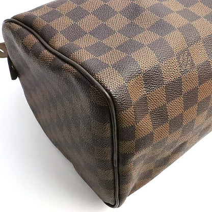 Louis Vuitton Damier Speedy 30 Bag Brown Size ONE SIZE
