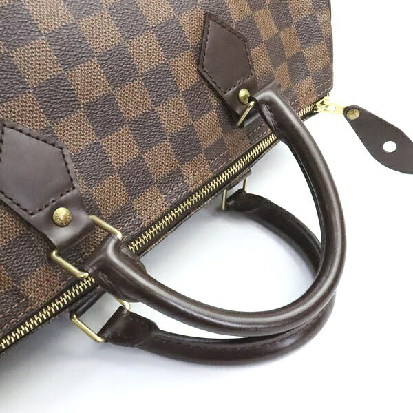 Louis Vuitton Damier Speedy 30 Bag Brown Size ONE SIZE