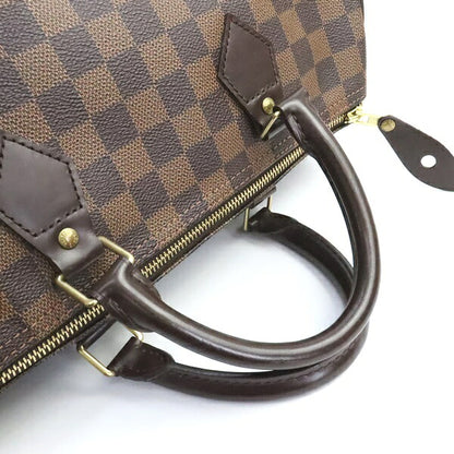 Louis Vuitton Damier Speedy 30 Bag Brown Size ONE SIZE