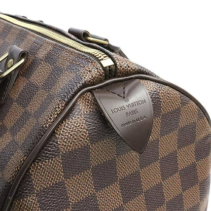 Louis Vuitton Damier Speedy 30 Bag Brown Size ONE SIZE