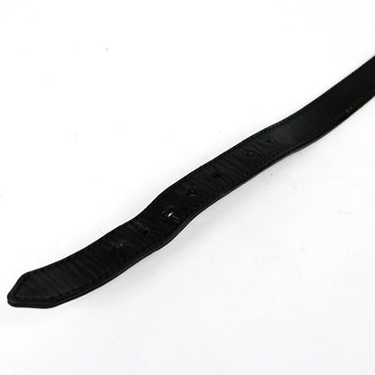 CHROME HEARTS Double R&R Leather Bracelet Size ONE SIZE