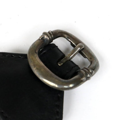 CHROME HEARTS Double R&R Leather Bracelet Size ONE SIZE