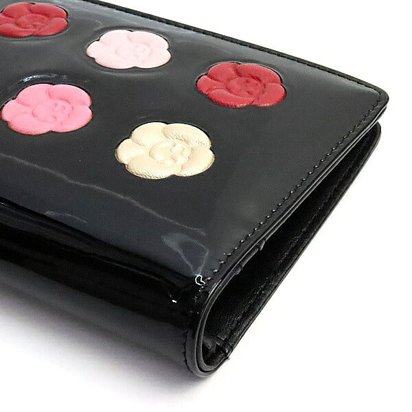 CHANEL Camellia Makeup Palette Wallet Black Size ONE SIZE
