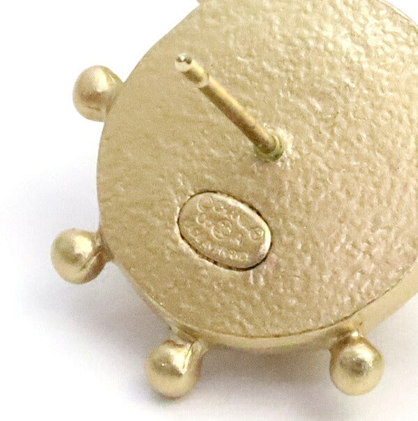 CHANEL CC Ladder Faux Pearl Earrings Gold Size ONE SIZE
