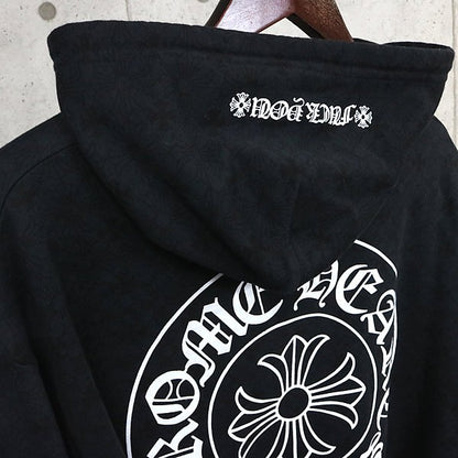 CHROME HEARTS CH Plus All Over Print Zip Hoodie Black Size M