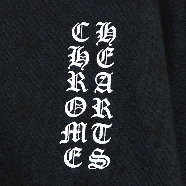CHROME HEARTS CH Plus All Over Print Zip Hoodie Black Size M