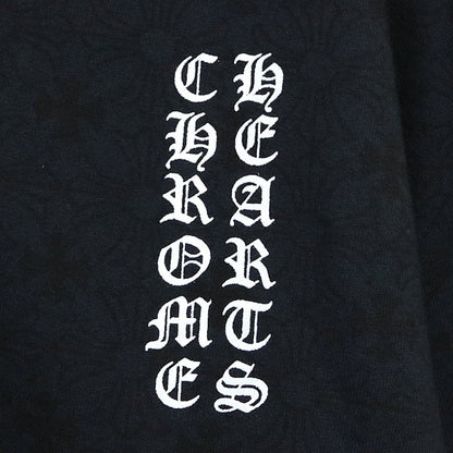 CHROME HEARTS CH Plus All Over Print Zip Hoodie Black Size M