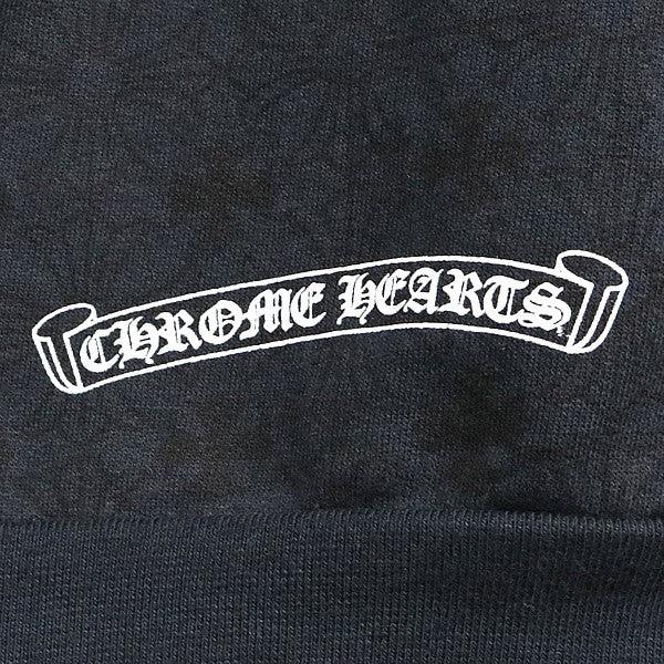 CHROME HEARTS CH Plus All Over Print Zip Hoodie Black Size M