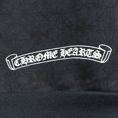 CHROME HEARTS CH Plus All Over Print Zip Hoodie Black Size M