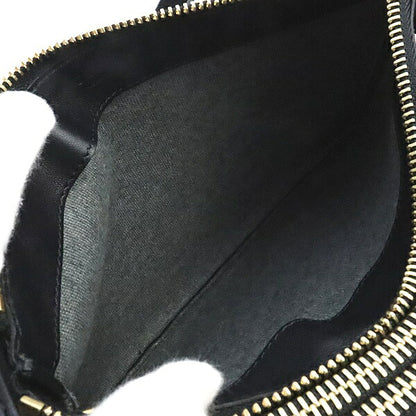 CELINE Trio Small Leather Black Shoulder Bag Size ONE SIZE