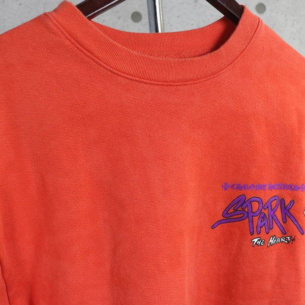 CHROME HEARTS PPO Matty Boy SPARK Print Crewneck Red Size L