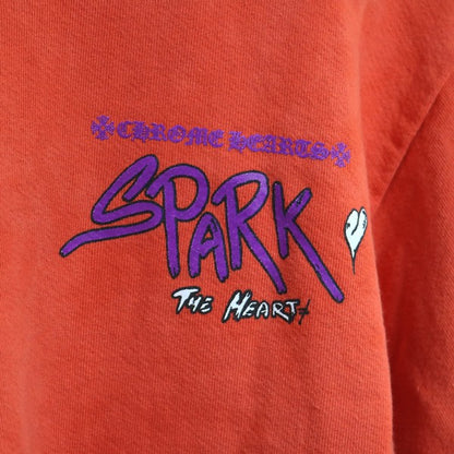 CHROME HEARTS PPO Matty Boy SPARK Print Crewneck Red Size L