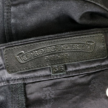 CHROME HEARTS Cross Patch Carpenter Double Knee Shorts Size 36