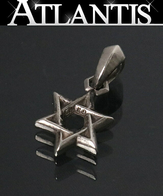 CHROME HEARTS David Star Charm SV925 Size ONE SIZE