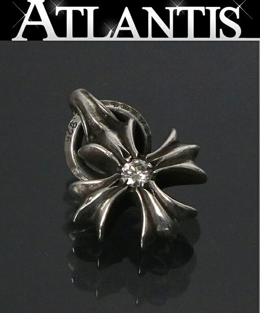CHROME HEARTS CH Plus Diamond Charm SV925 Size ONE SIZE
