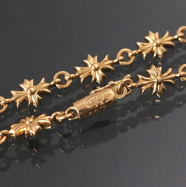 CHROME HEARTS 22K Tiny Fat Cross Pave Dia Size ONE SIZE