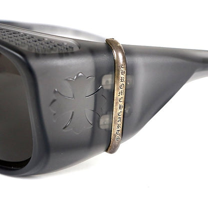 CHROME HEARTS LO RITA Silver Sunglasses Black Size ONE SIZE