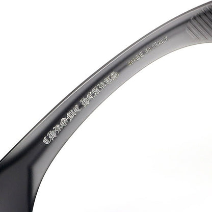 CHROME HEARTS LO RITA Silver Sunglasses Black Size ONE SIZE