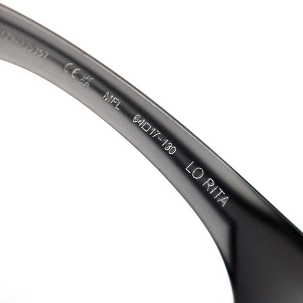 CHROME HEARTS LO RITA Silver Sunglasses Black Size ONE SIZE