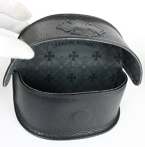 CHROME HEARTS LO RITA Silver Sunglasses Black Size ONE SIZE