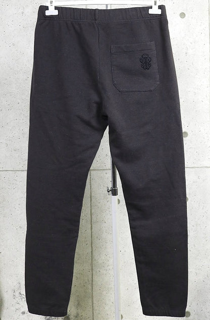 CHROME HEARTS Y NOT Embroidered Sweatpants Gray Size M