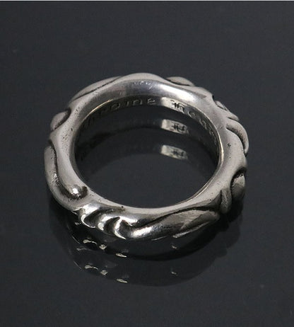 CHROME HEARTS Scroll Band Ring Silver SV925 Size ONE SIZE