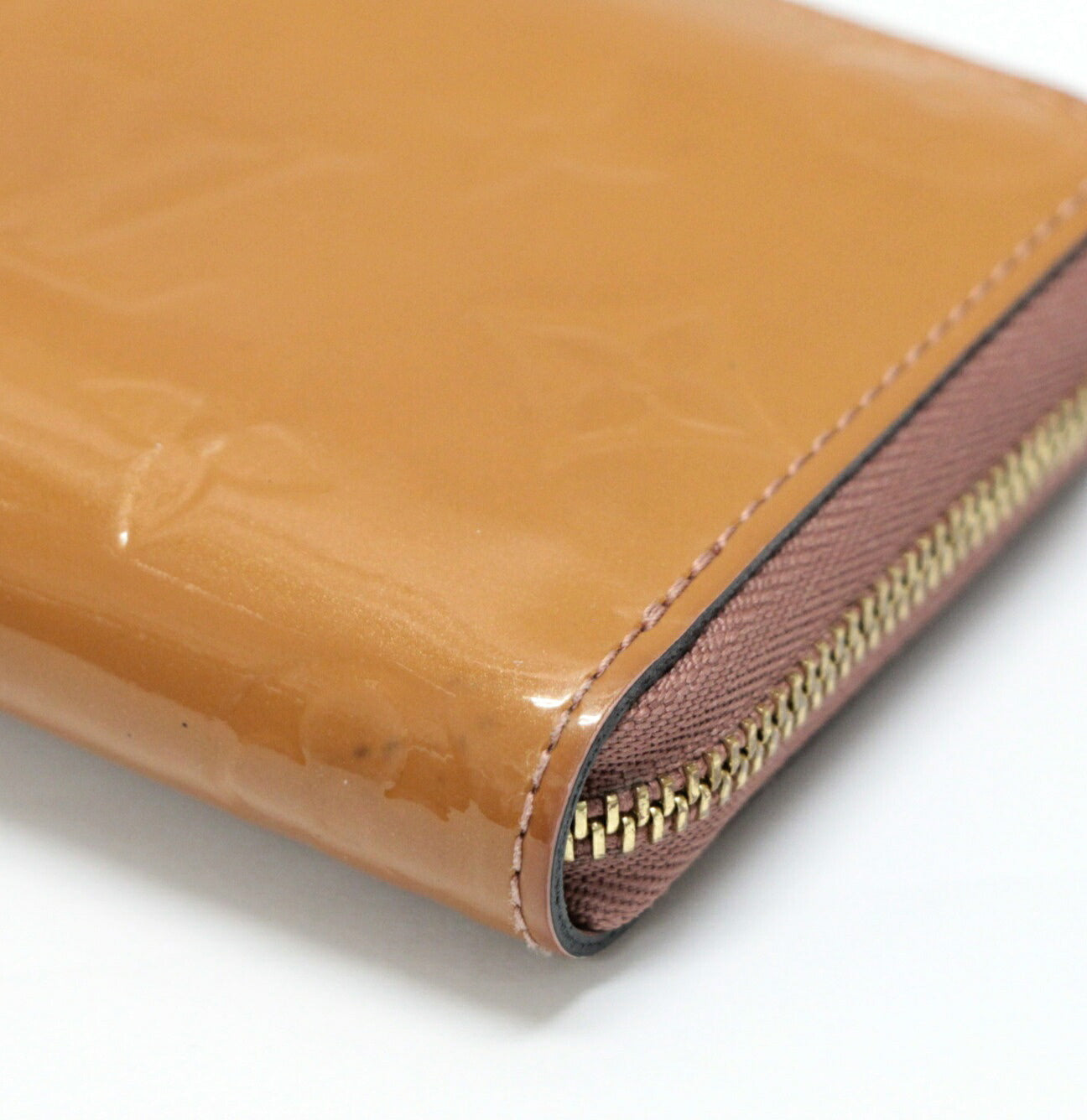 Louis Vuitton Brown Vernis Zippy Coin Purse