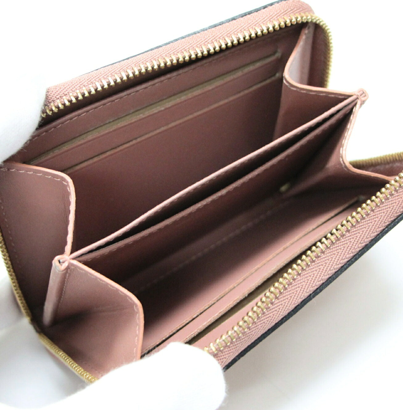 Louis Vuitton Brown Vernis Zippy Coin Purse