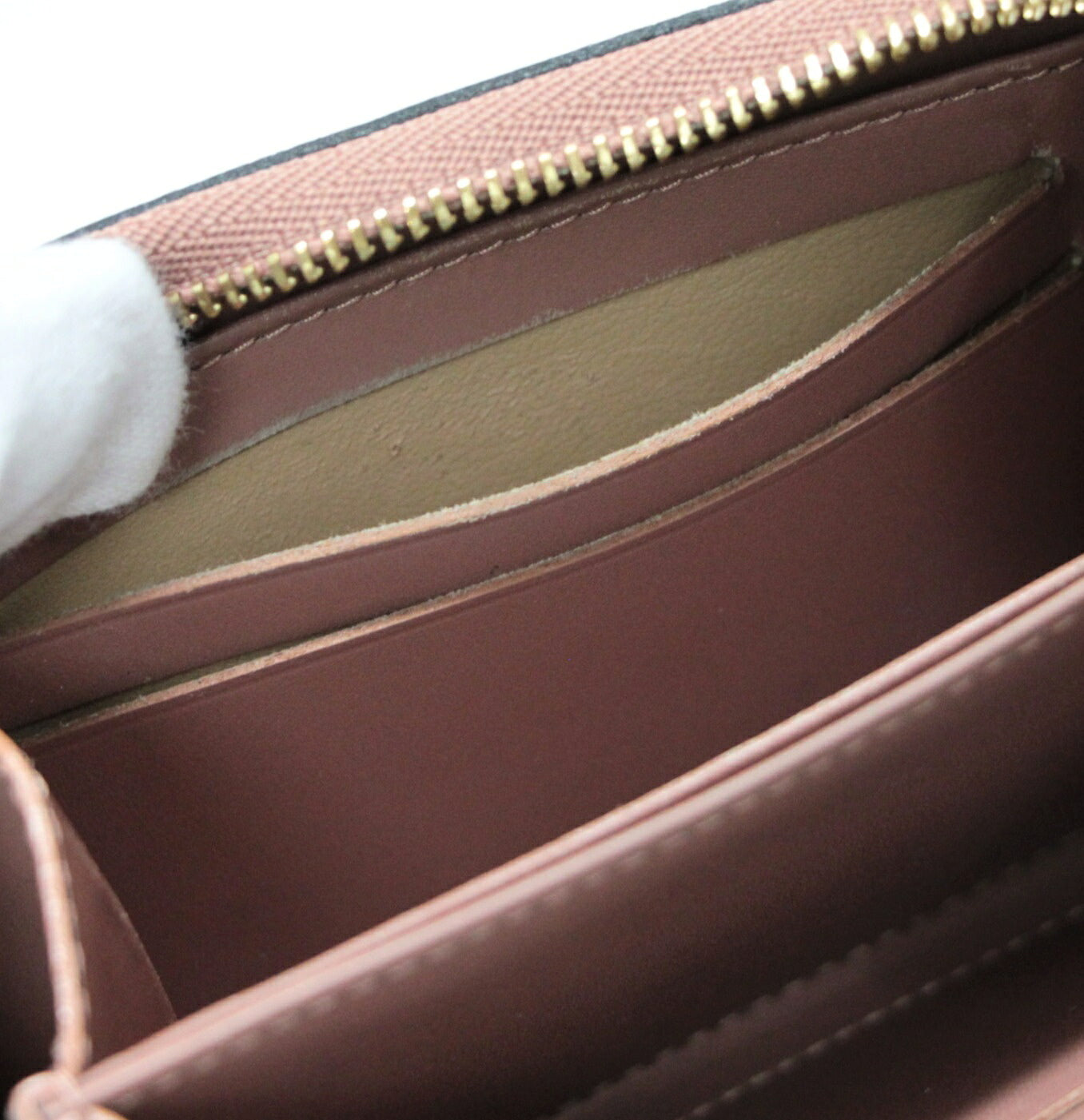 Louis Vuitton Brown Vernis Zippy Coin Purse