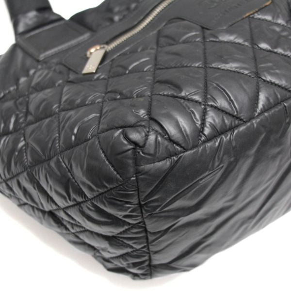 CHANEL Coco Cocoon Reversible Nylon Bag Black Size ONE SIZE