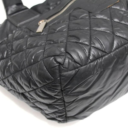 CHANEL Coco Cocoon Reversible Nylon Bag Black Size ONE SIZE