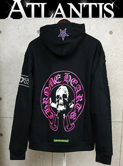 CHROME HEARTS Online Exclusive FOTI Hoodie Black Size M