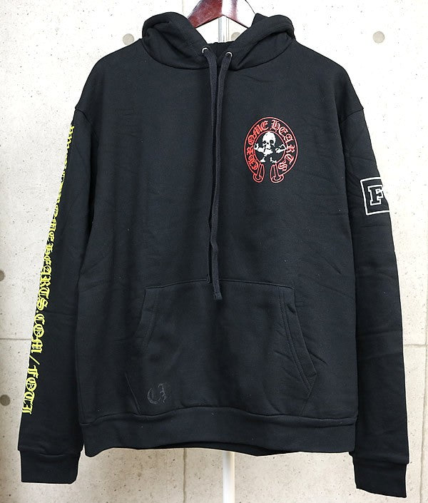 CHROME HEARTS Online Exclusive FOTI Hoodie Black Size M