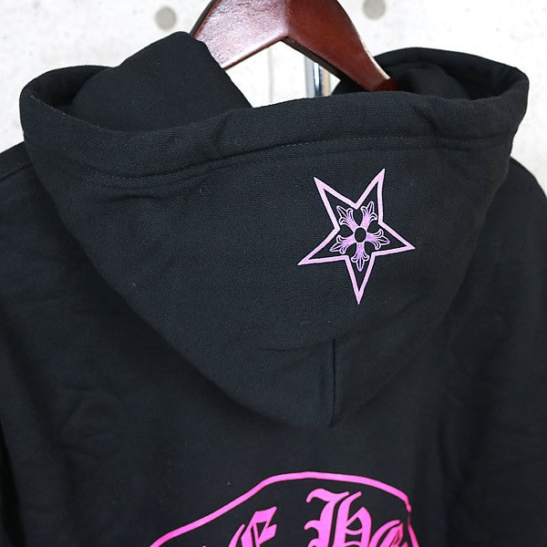 CHROME HEARTS Online Exclusive FOTI Hoodie Black Size M