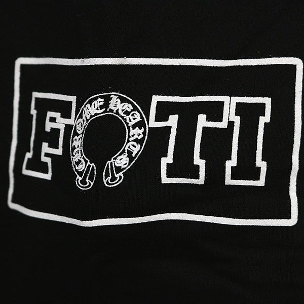 CHROME HEARTS Online Exclusive FOTI Hoodie Black Size M