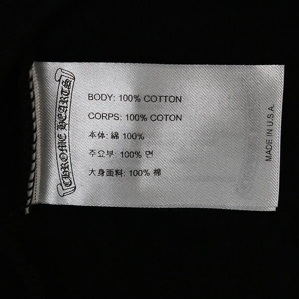 CHROME HEARTS Online Exclusive FOTI Hoodie Black Size M