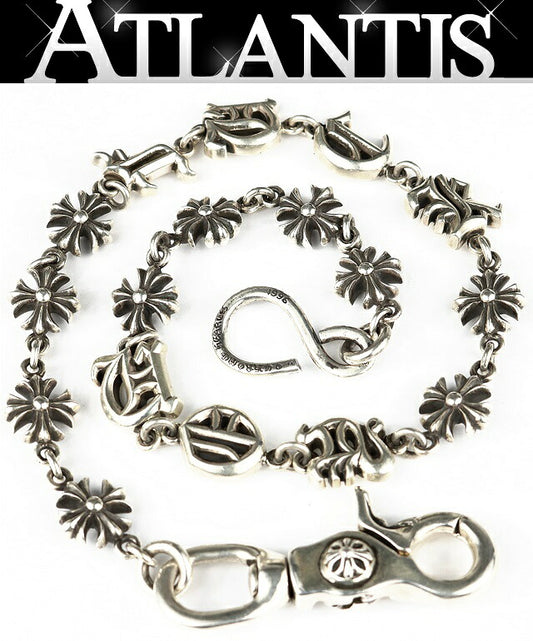 CHROME HEARTS 1 Clip Fuck You Alphabet Logo Size ONE SIZE