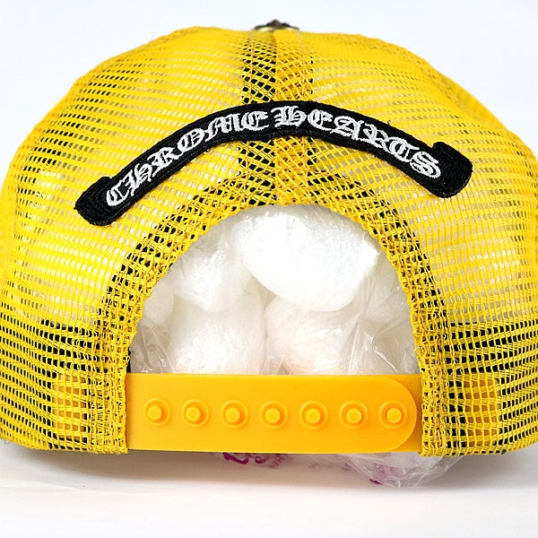 CHROME HEARTS Old English Silver Trucker Cap Size ONE SIZE