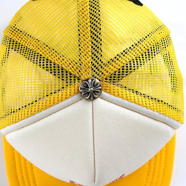 CHROME HEARTS Old English Silver Trucker Cap Size ONE SIZE