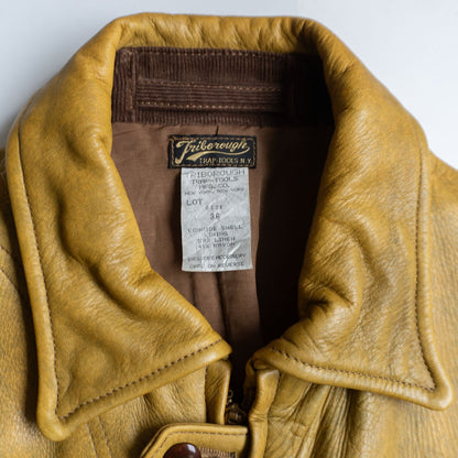 COLIMBO SHOOTING BREAK WIND LEATHER JACKET Size 36