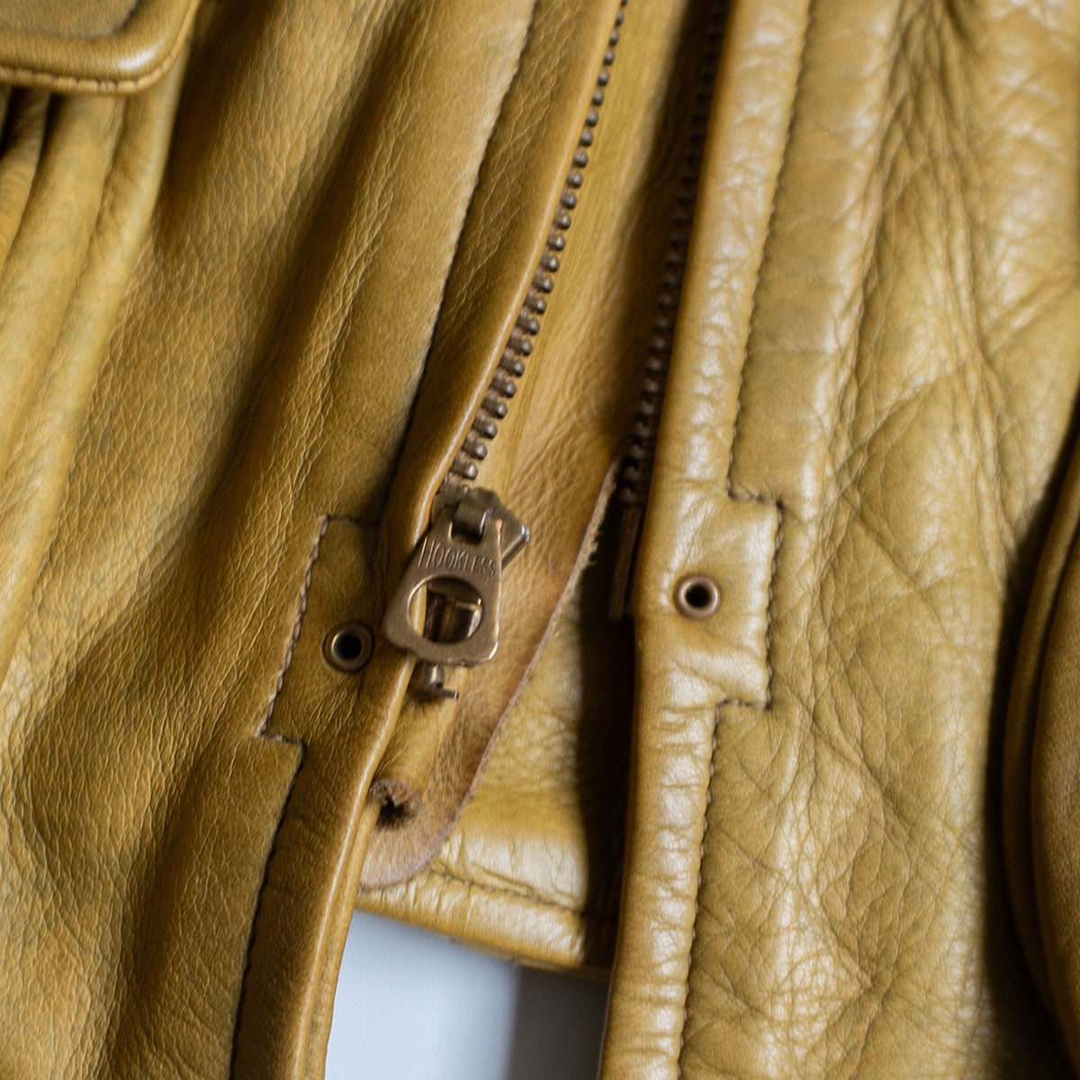 COLIMBO SHOOTING BREAK WIND LEATHER JACKET Size 36